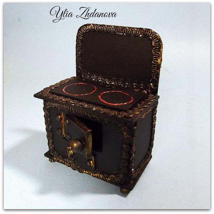 Мастерим миниатюрную чугунную печку - Ярмарка Мастеров - ручная работа, handmade