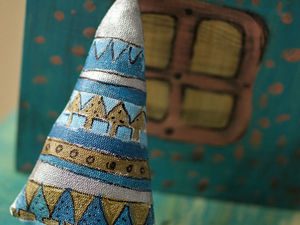 Шьем симпатичные ёлочки-подвески | Ярмарка Мастеров - ручная работа, handmade