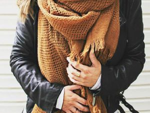 Теплые идеи: использование шарфов и шарфиков в осеннем гардеробе 2016 года | Ярмарка Мастеров - ручная работа, handmade