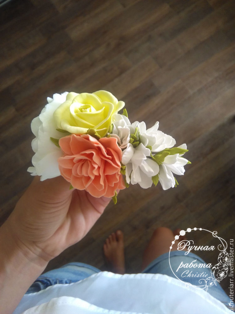 Цветок шиповника из фоамирана своими руками, мастер-класс с фото