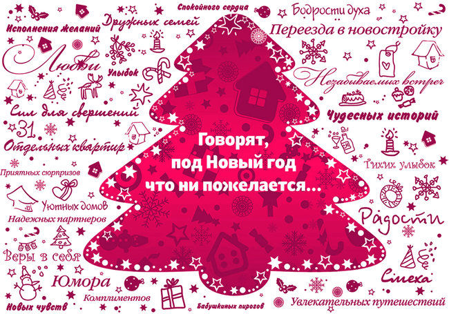 Креативное поздравление клиентов с новым годом Креативное поздравление клиентов с новым годом
