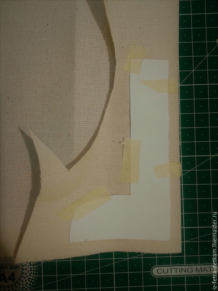 Шьем героя мультфильма «Новогодняя сказка» — Чудище-Снежище. Часть 1, фото № 16