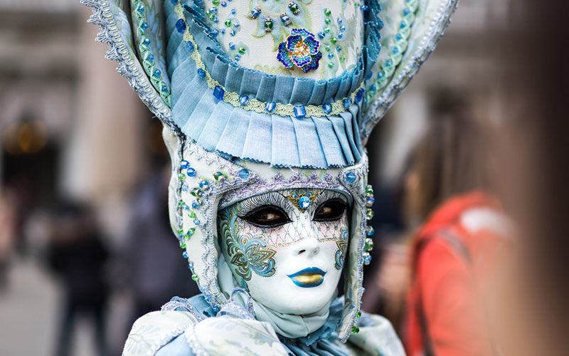 Самые красивые костюмы Венецианского карнавала