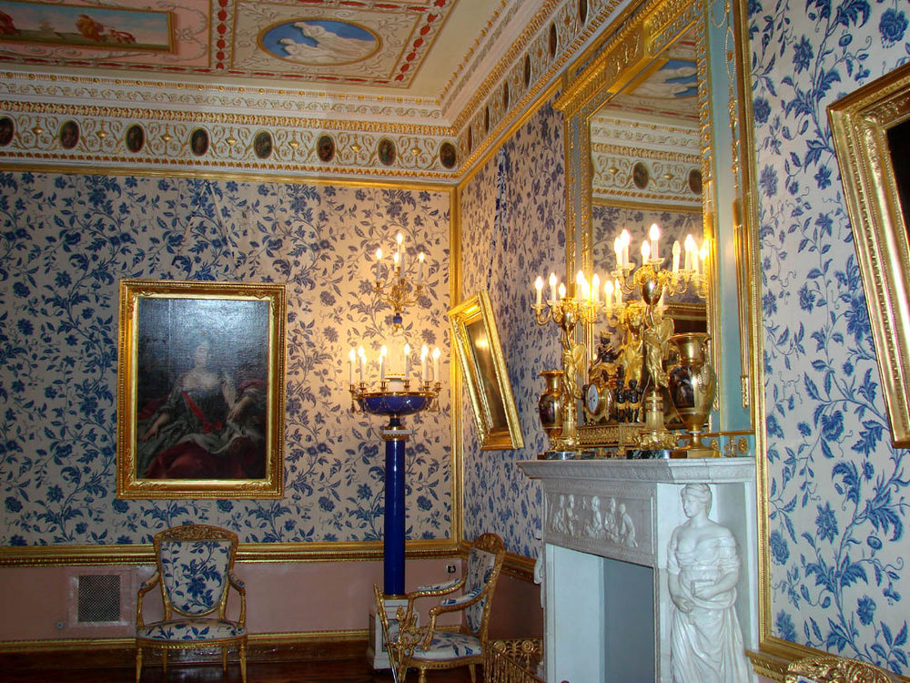 Modrý obývací pokoj, foto č. 3