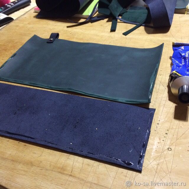 Делаем кожаный блокнот-органайзер формата А4, фото № 10