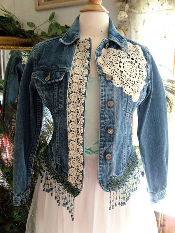 50 Diverse Ideas of Denim Jackets Decor: Ideas & Inspiration в журнале ...