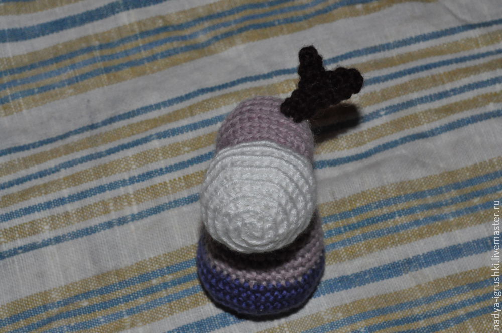 Как связать милого новогоднего оленя, фото № 7