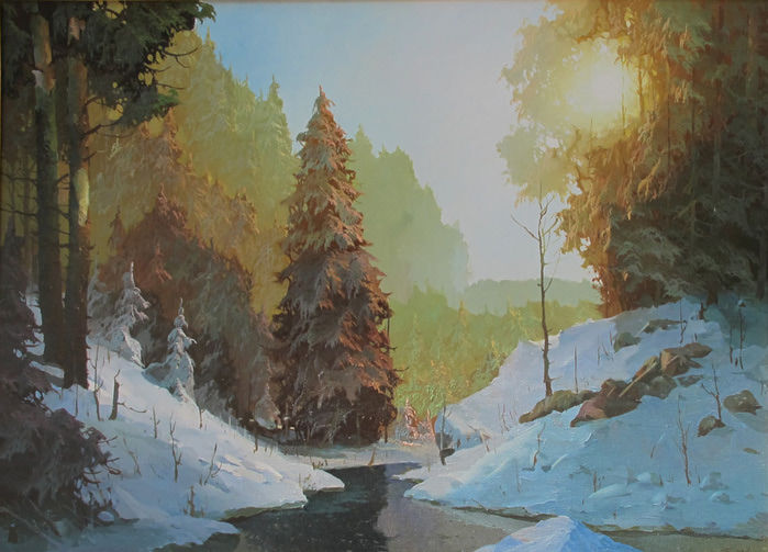 Виктор Александрович Быков – известный российский пейзажист ., фото № 30