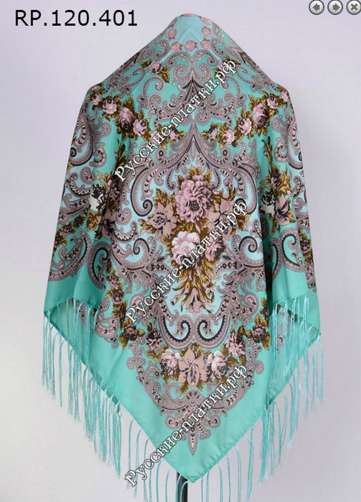 Образцы "Русский платок" 120на120см | Журнал Ярмарки Мастеров