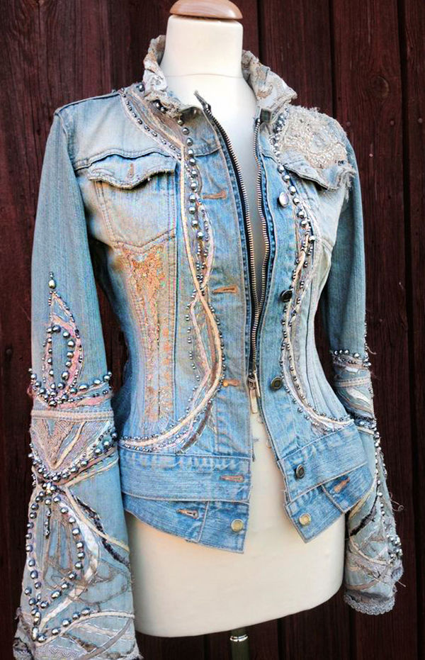 50 Diverse Ideas Of Denim Jackets Decor Ideas And Inspiration в журнале Ярмарки Мастеров 