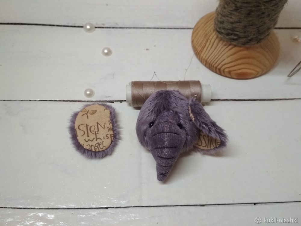 Cosemos un lindo elefante de peluche, foto No. 8 Cosemos un lindo elefante de peluche, foto No. 8