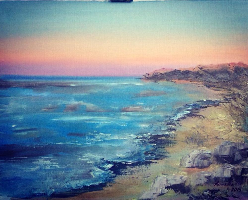 Мастер-класс по масляной живописи \"Морской пейзаж. Картина на выбор ...