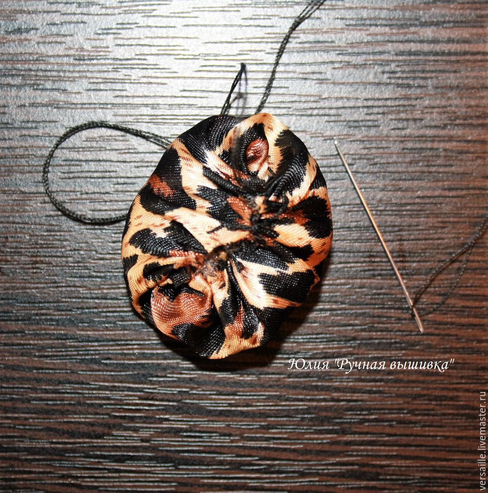 Делаем брошь «Леопард» в технике «жмурения», фото № 7 Делаем брошь «Леопард» в технике «жмурения», фото № 7