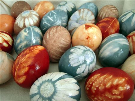 Различные виды росписи яиц, или Натуральные способы покрасить яйца, фото № 7
