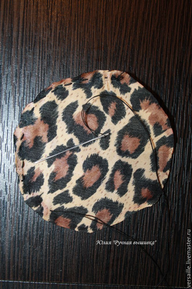 Делаем брошь «Леопард» в технике «жмурения», фото № 5 Делаем брошь «Леопард» в технике «жмурения», фото № 5