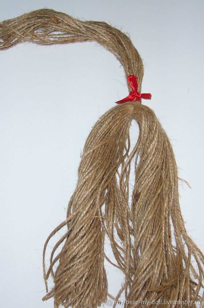 Изготовление старославянских оберегов - кукол из войлока, фото № 12.