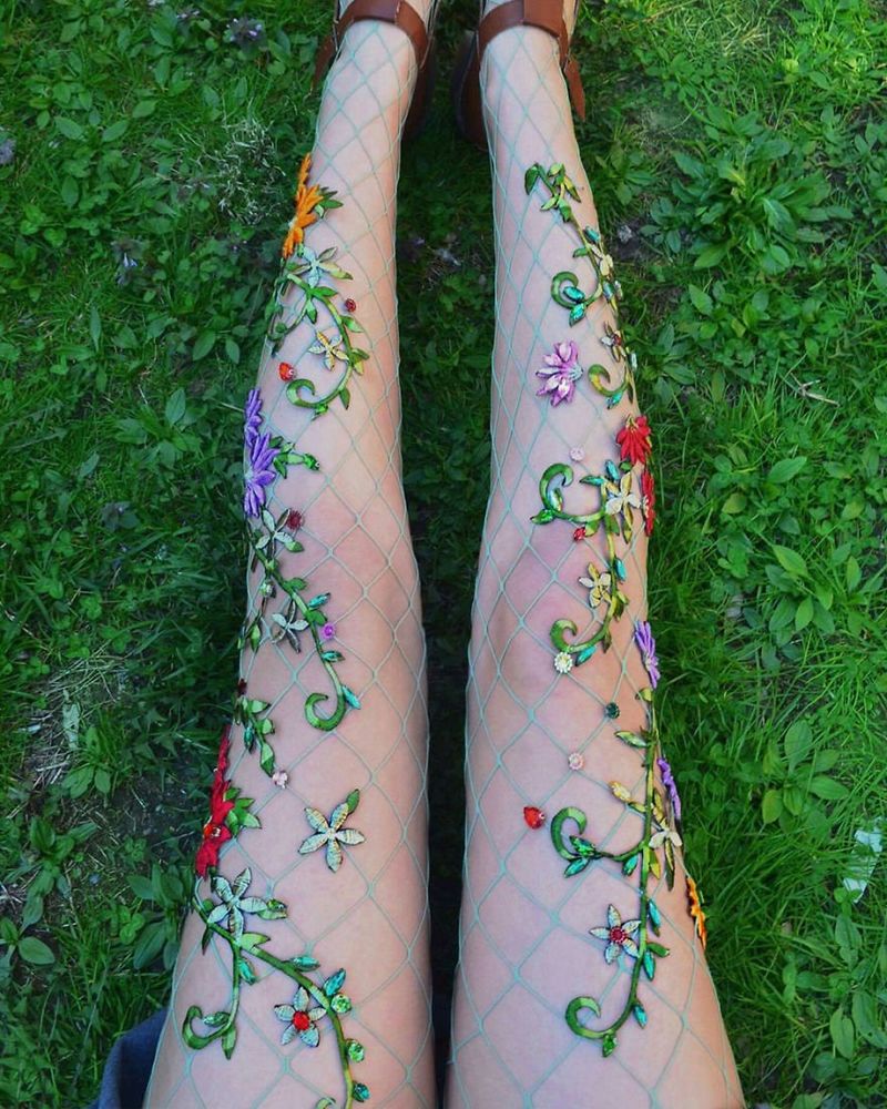 If you want mermaid legs, wear these Lirika Matoshi tights