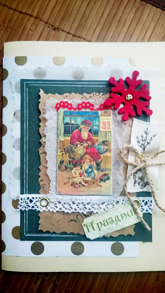 мастер класс, новогодняя открытка мастер класс, новогодняя открытка