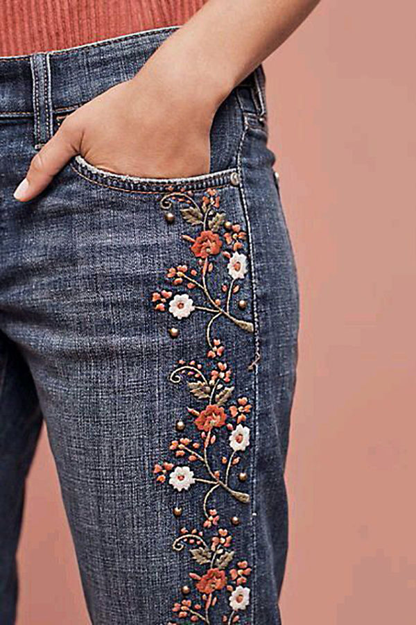 Набор для украшения сумочек из джинсы 