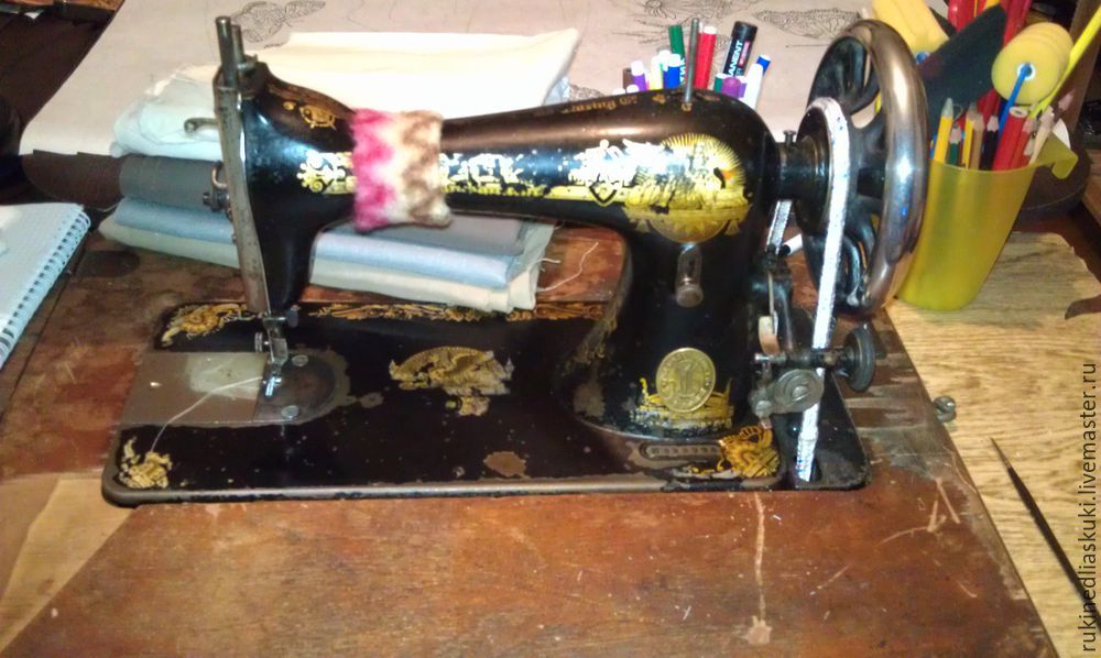 Старая швейная машинка Зингер. Ремонт