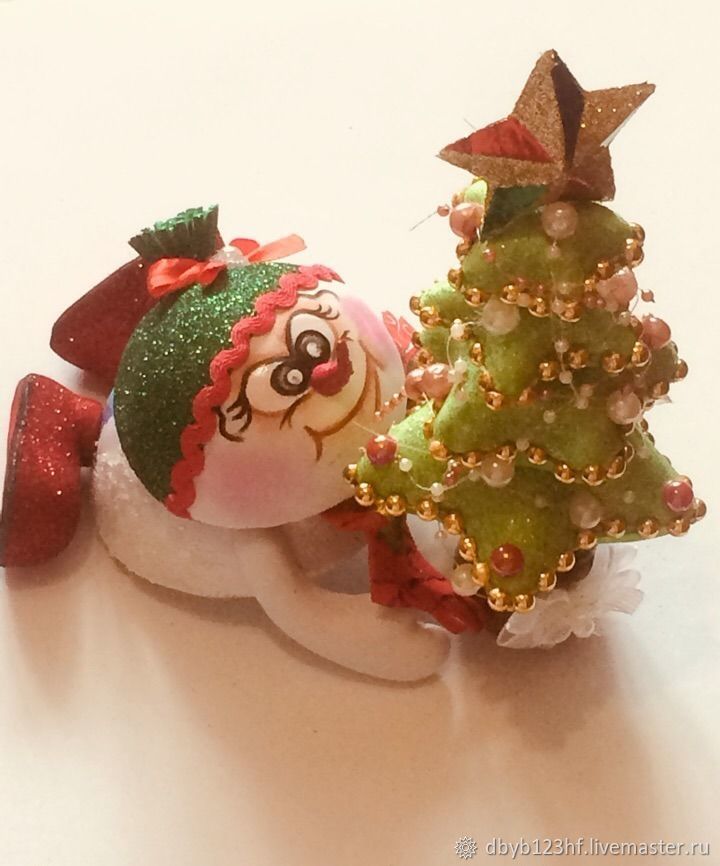 Новогодние Куклы Из Фоамирана Новогодние Куклы Из Фоамирана