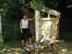 Уличный туалет своими руками из подручных материалов..., фото № 1