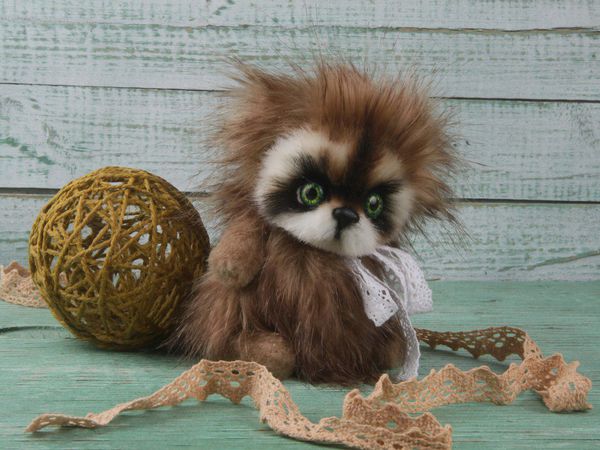 Совместный пошив тедди-енота | Ярмарка Мастеров - ручная работа, handmade