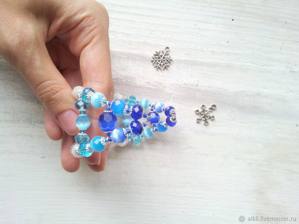 Мастер-класс: часы «Вьюга» на проволоке с памятью | Журнал Ярмарки Мастеров