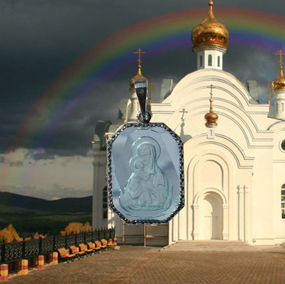 нательная икона, николай угодник, серебряный кулон нательная икона, николай угодник, серебряный кулон