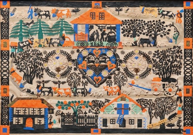 Swiss Folk Art by Johann-Jakob Hauswirth: Ideas & Inspiration в журнале ...