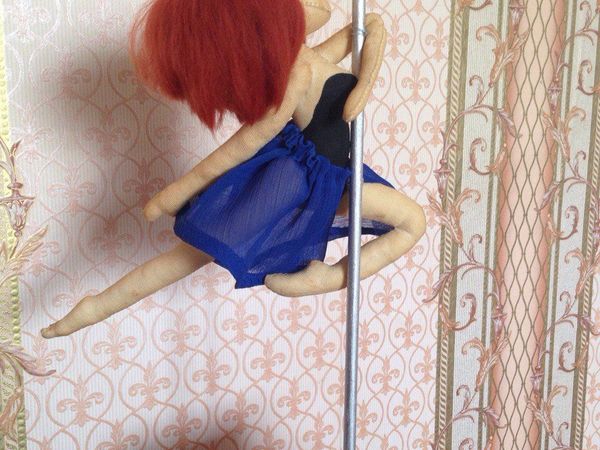 Шьем портретную куклу Pole dancer | Ярмарка Мастеров - ручная работа, handmade