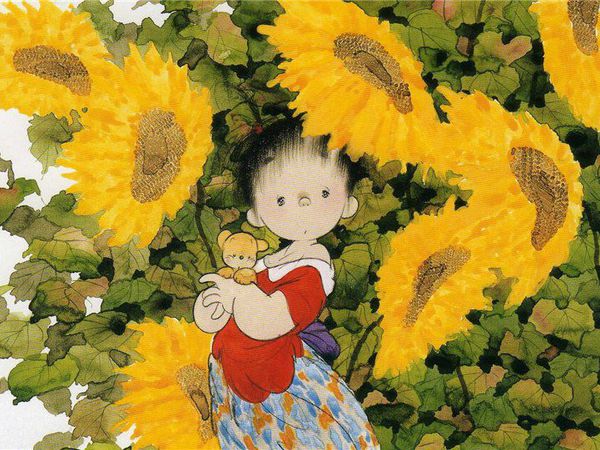Чудесные, трогательные работы японского иллюстратора Nakajima Kiyoshi | Ярмарка Мастеров - ручная работа, handmade