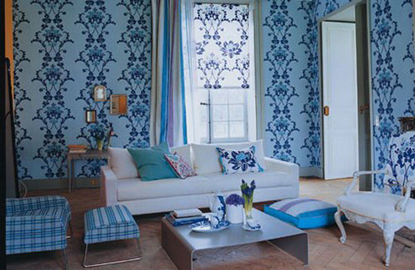 Modrý obývací pokoj, foto č. 15