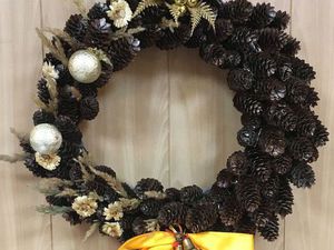 Мастерим сами рождественский венок | Ярмарка Мастеров - ручная работа, handmade Мастерим сами рождественский венок | Ярмарка Мастеров - ручная работа, handmade