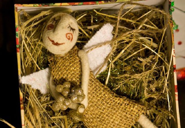 сухое валяние игрушки, мастер-класс, новый год, фетр с рисунком, 2017 год сухое валяние игрушки, мастер-класс, новый год, фетр с рисунком, 2017 год