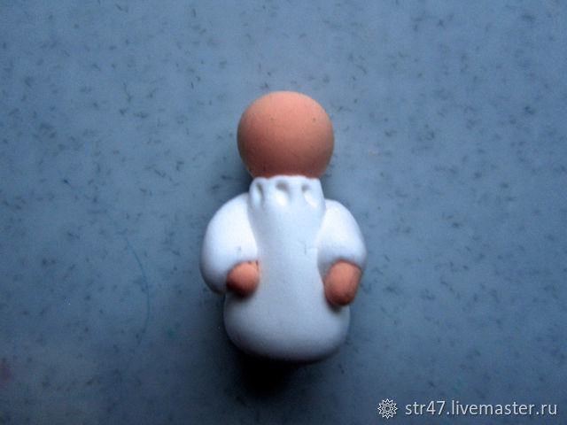 Делаем ангела из полимерной глины, фото № 17