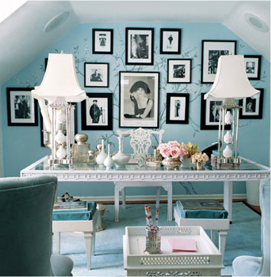 Modrý obývací pokoj, foto č. 24