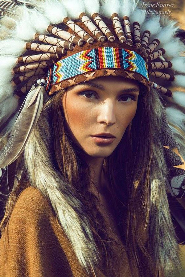 The Spirit of the Prairie: Creating a Look in the Indian Style | Журнал ...