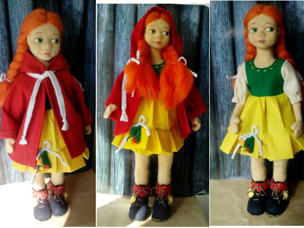 Войлочные куклы | Ярмарка Мастеров - ручная работа, handmade
