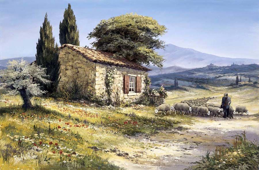 Rural Paintings by Reint Withaar and Their Country Coziness: Ideas ...