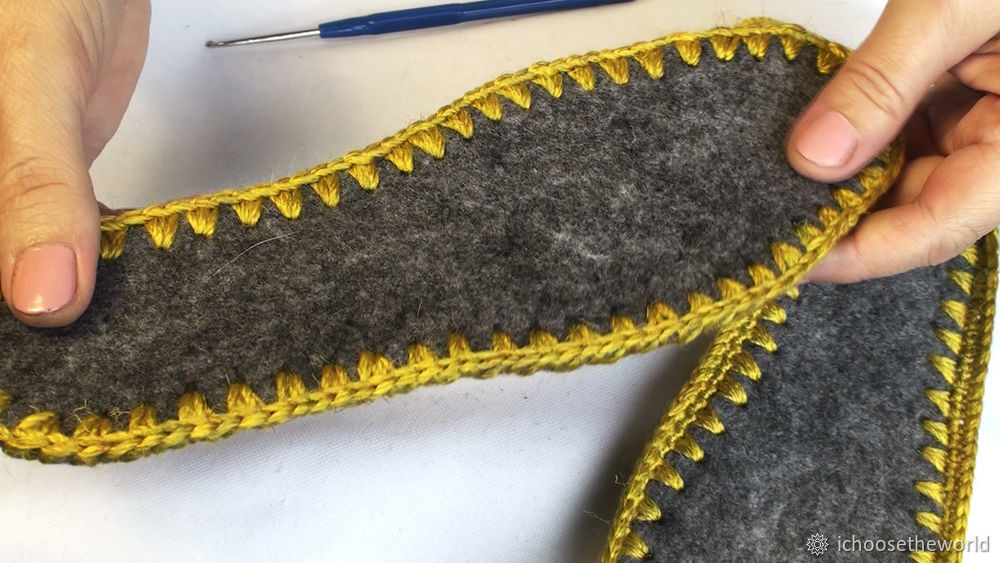 Тапочки крючком вязание для начинающих - простые и красивые тапочки