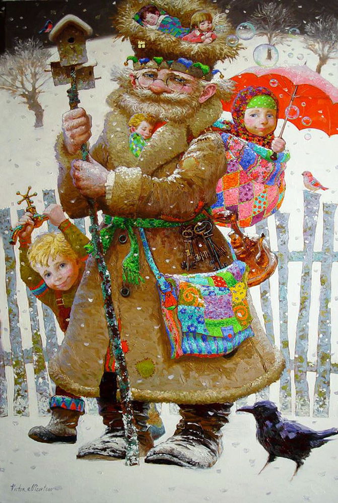 СКАЗКИ НОЧИ... ХУДОЖНИК ВИКТОР НИЗОВЦЕВ (VICTOR NIZOVTSEV).