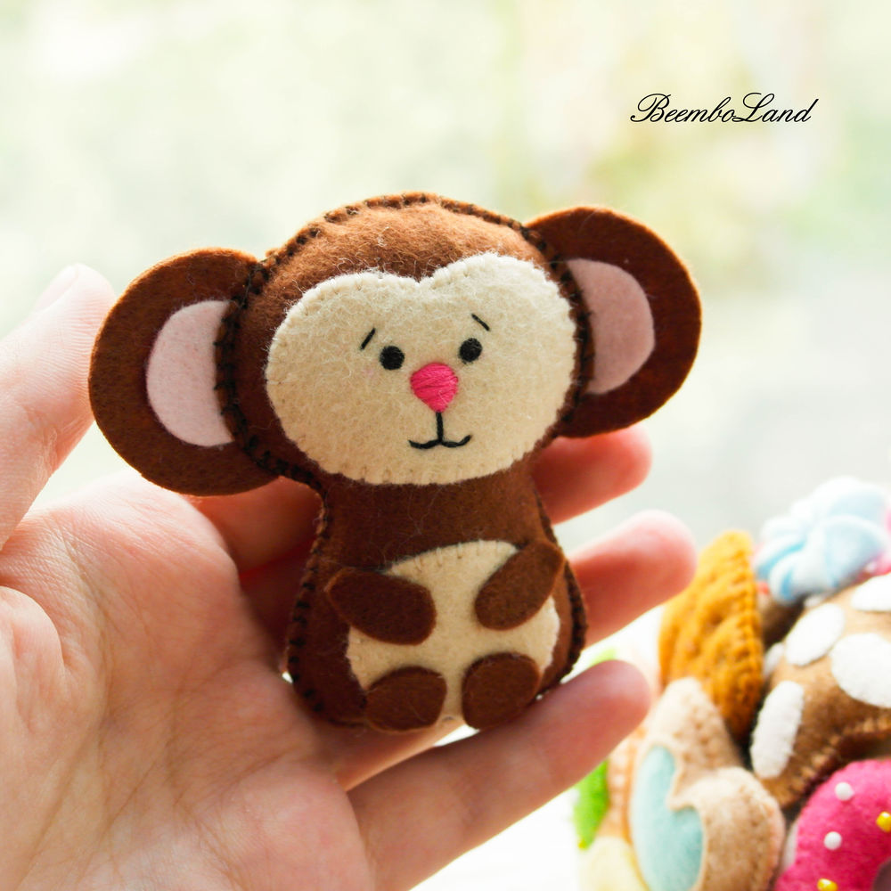 Мягкая игрушка обезьянка своими руками, Выкройки