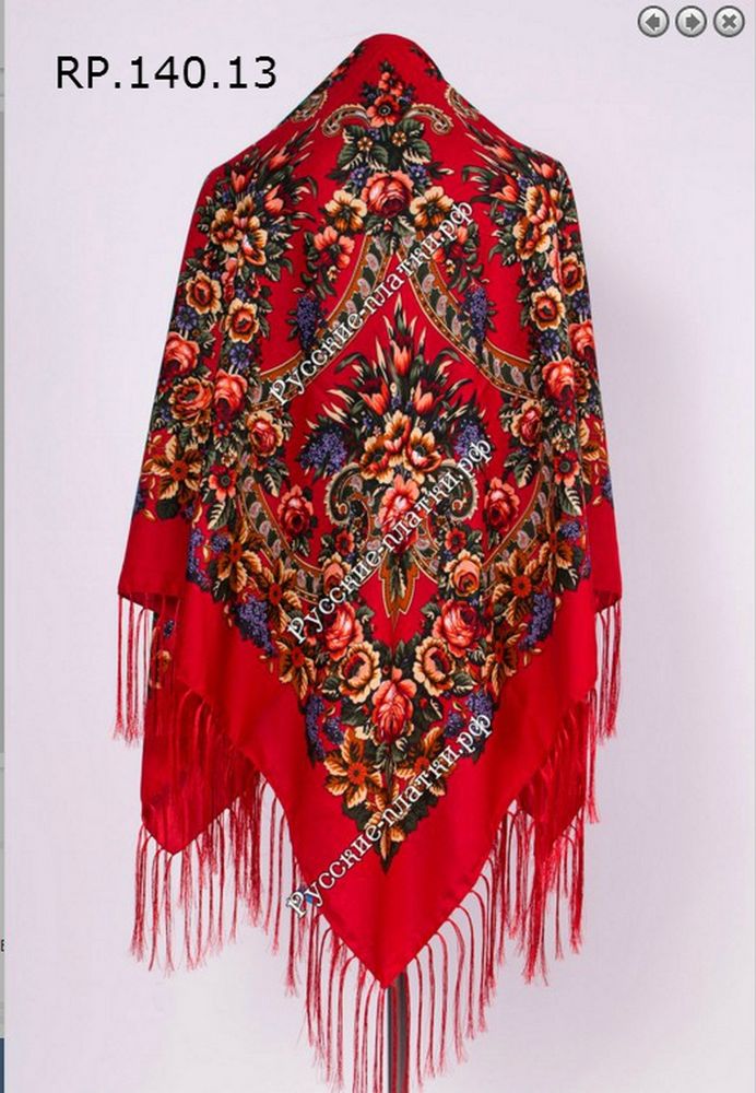 Образцы "Русский платок" 140см | Журнал Ярмарки Мастеров