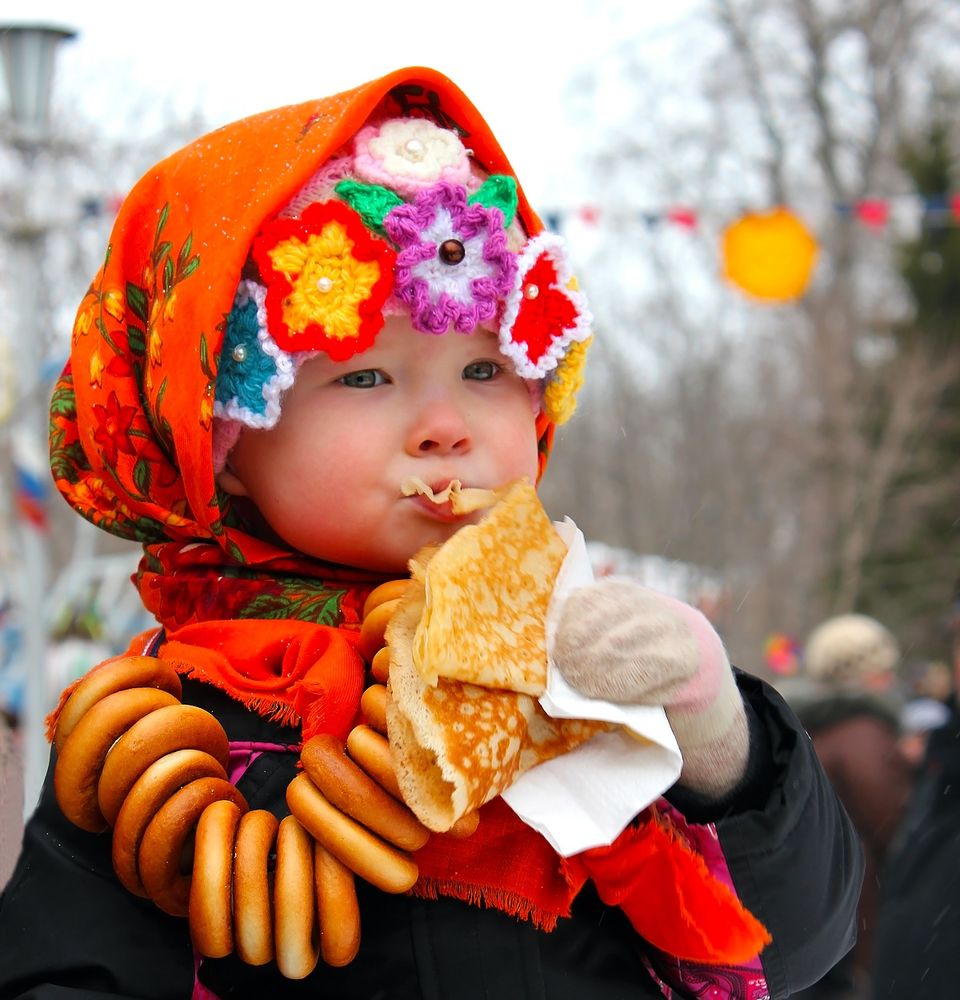 Фотосессия с блинами