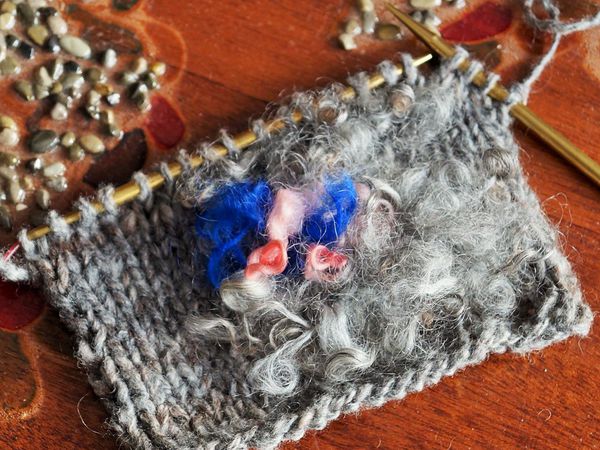 Вязание с кудрями животных | Ярмарка Мастеров - ручная работа, handmade