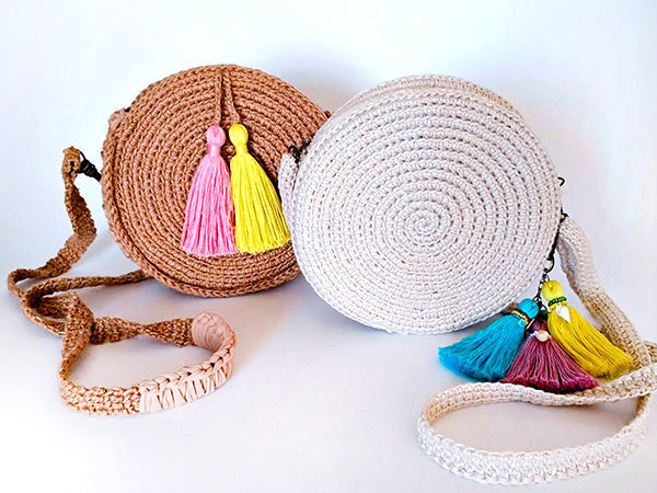 How to Make a Trendy Round Bag | Livemaster - handmade