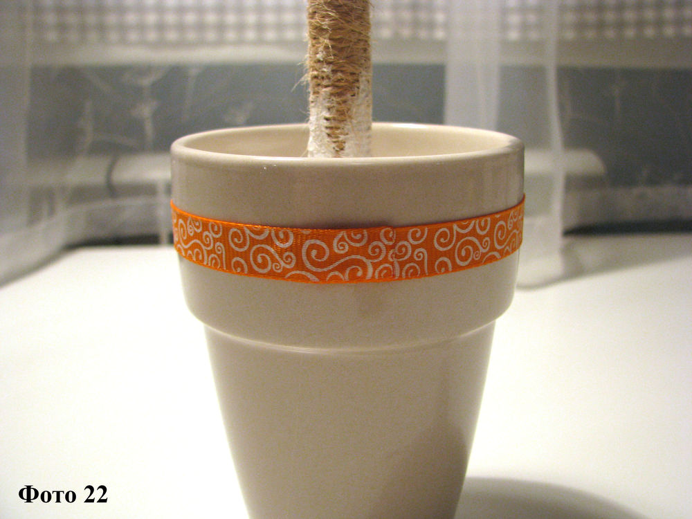 Парящая чашка с кофе: топиарий своими руками
