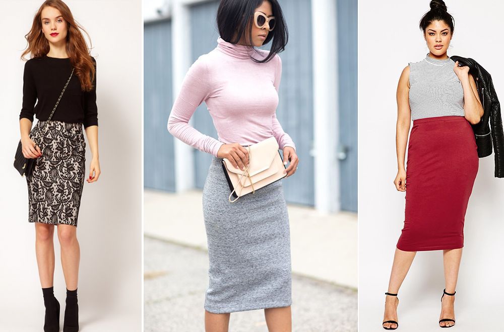 Где купить действительно модную юбку-карандаш и с чем ее носить
