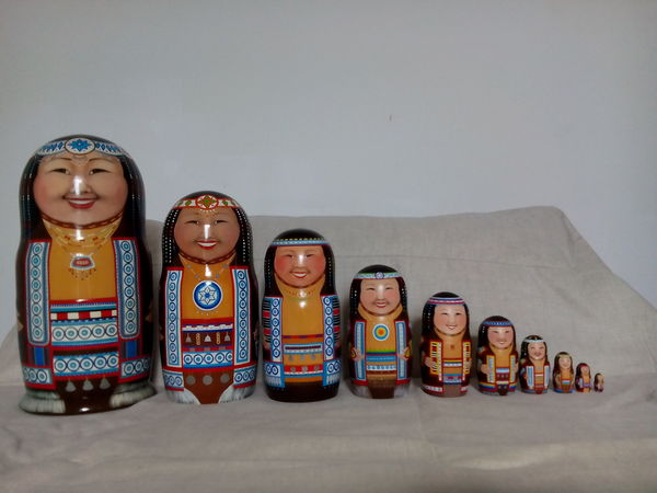 Эвенская матрешка | Ярмарка Мастеров - ручная работа, handmade